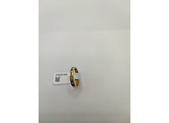 Image Bague Or jaune Emeraude Diamant