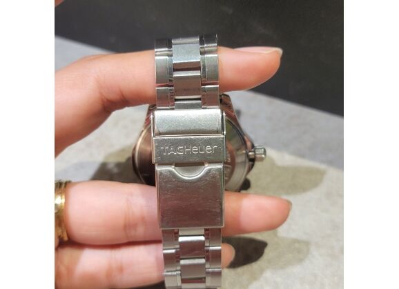 Image Montre Homme TAG HEUER Aquaracer automatique waf2111 Acier Gris 40 mm