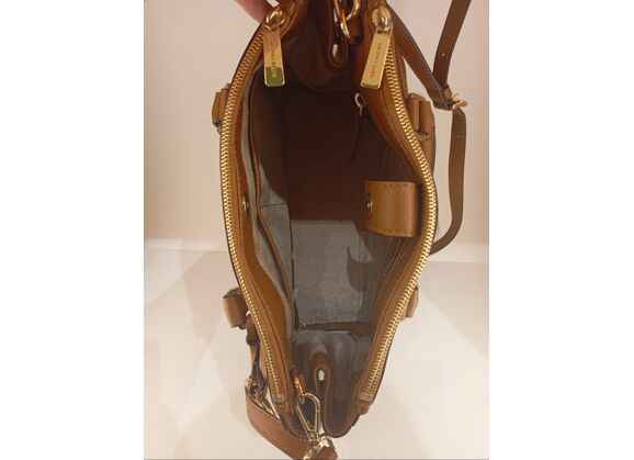 Image Sac à main MICHAEL KORS Porté croisé Cuir Camel