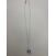 Image Collier Or blanc Topaze Diamant