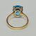 Image Bague Or jaune Topaze Sans