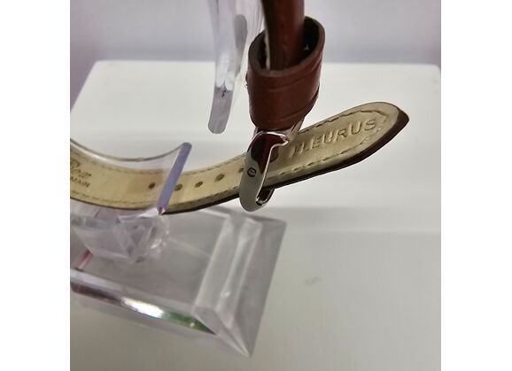 Image Montre Femme JAEGER LECOULTRE Etrier Cuir Marron 20 mm