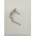 Image Boucles d'oreilles Or blanc Pierre blanche