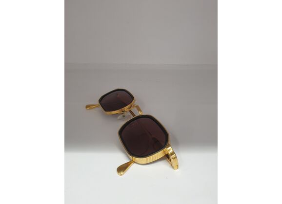 Image Lunettes de soleil JOHN DALIA Jean c100 Acétate Doré 47 mm