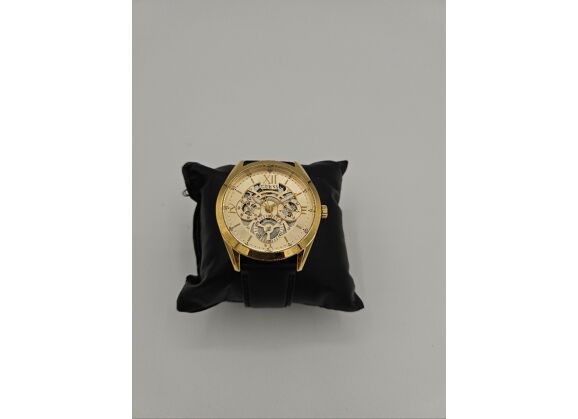 Image Montre Unisexe GUESS Montre guess tailor Cuir Noir 42 mm