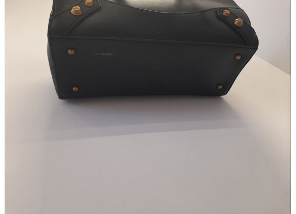 Image Sac à main GUESS Porté épaule Cuir Noir