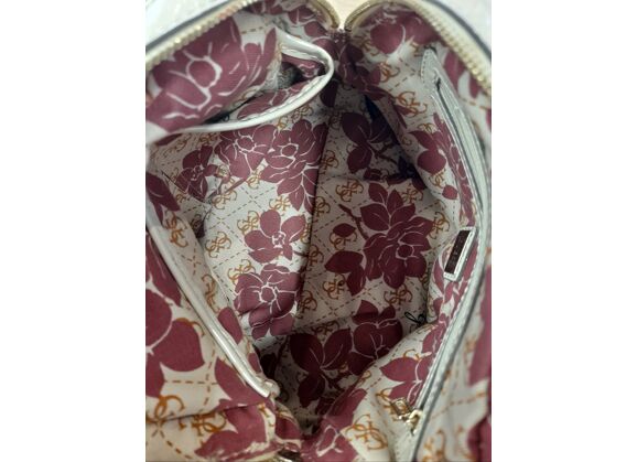 Image Sac à main GUESS Porté croisé Tissu Marron