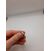 Image Bague Or blanc Oxyde de zirconium