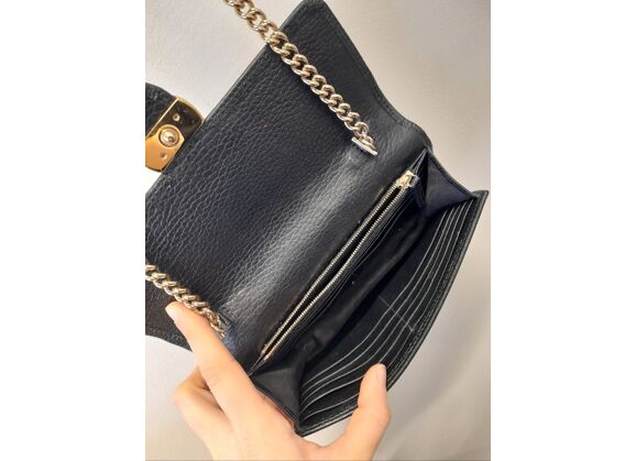 Image Sac à main GUCCI Porté croisé Cuir Noir