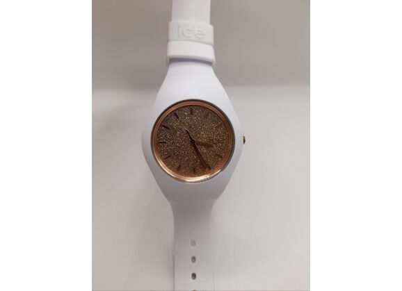 Image Montre Femme 001350 Caoutchouc Blanc 30.3 mm