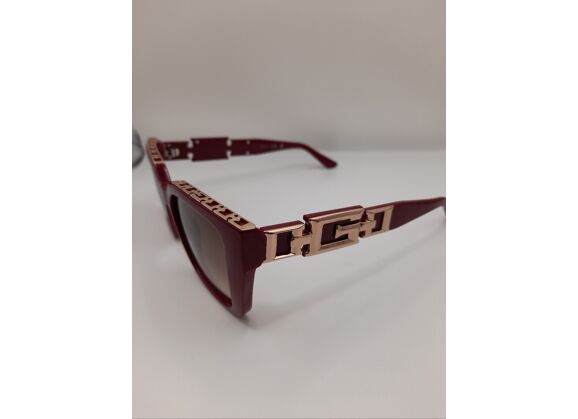 Image Lunettes de soleil GUESS Gu7915 Plastique Bordeaux 45 mm