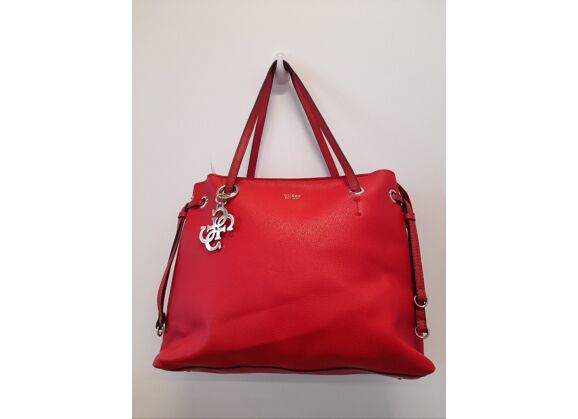 Image Sac à main GUESS Porté épaule Cuir Rouge