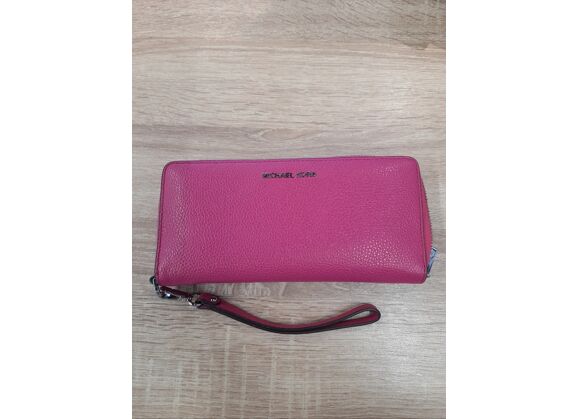 Image Portefeuille MICHAEL KORS Cuir grainé Rose