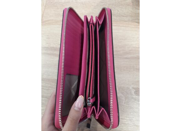 Image Portefeuille MICHAEL KORS Cuir grainé Rose