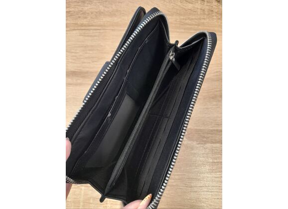 Image Portefeuille Cuir Noir