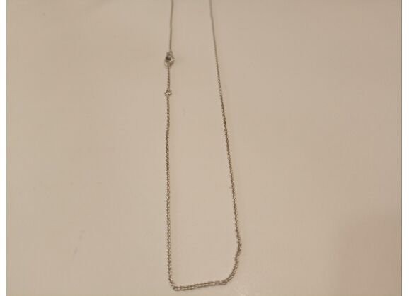Image Collier Or blanc