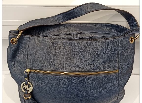 Image Sac à main MICHAEL KORS Porté épaule Cuir Bleu