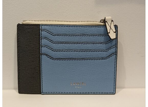 Image Portefeuille Cuir Bleu
