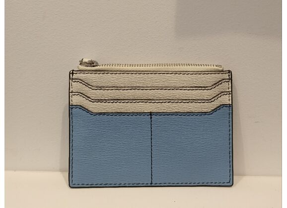 Image Portefeuille Cuir Bleu