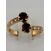 Image Bague Or jaune Rubis Diamant