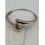 Image Bague Or blanc Oxydes de zirconium