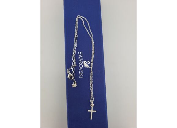 Image Collier collier swarovski croix