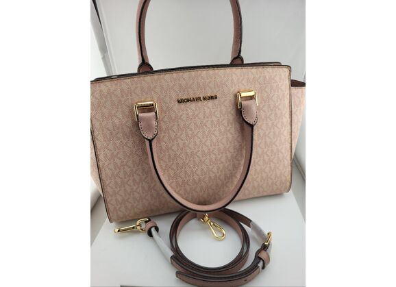 Image Sac à main MICHAEL KORS Selma Porté épaule Cuir Rose