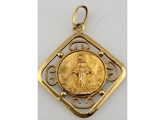 Image Pendentif Or jaune