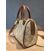 Image Sac à main CELINE Boston Porté main Toile enduite Blanc