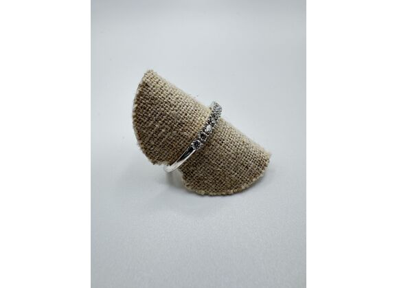 Image Bague Or blanc Diamant Diamant