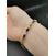 Image Bracelet Or jaune Citrine Améthyste