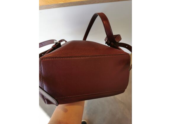 Image Sac à main MICHAEL KORS Porté dos Cuir Cuir bordeaux