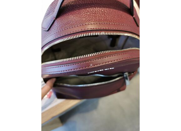 Image Sac à main MICHAEL KORS Porté dos Cuir Cuir bordeaux
