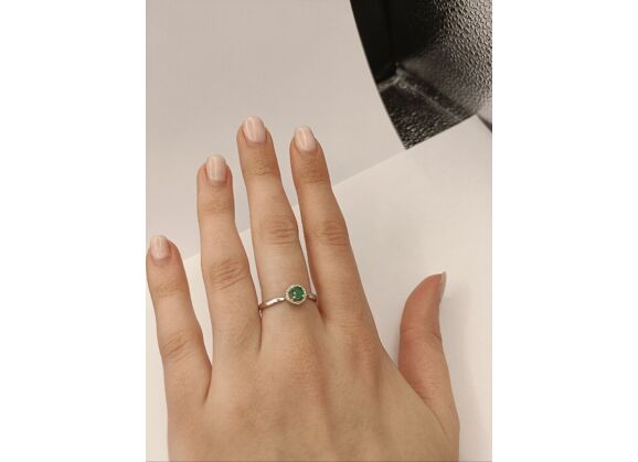 Image Bague Or blanc