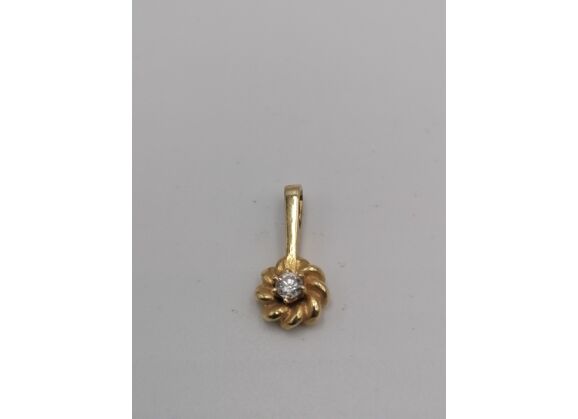 Image Pendentif Or jaune Diamant