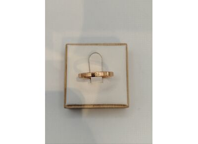 Image Bague Or rose Diamant Diamant