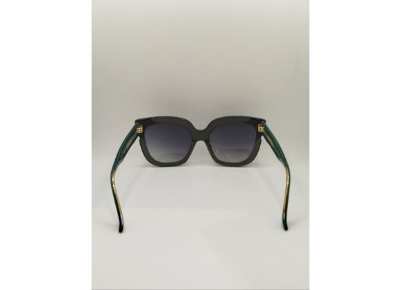 Image Lunettes de soleil EMMANUELLE KHAN 50801921 Plastique Vert 65 mm