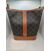 Image Sac à main CELINE Porté croisé Toile enduite Marron
