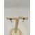 Image Boucles d'oreilles Pendantes Or blanc Pierre bleue
