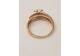 Image Bague Or rose Diamant Diamant