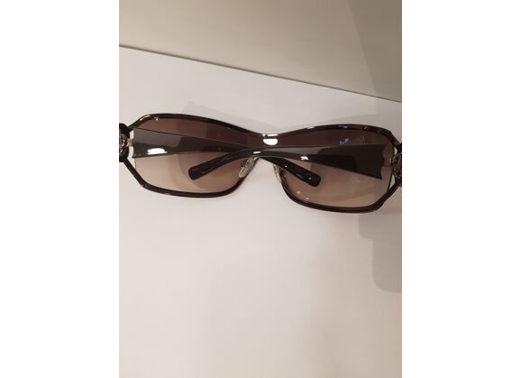Image Lunettes de soleil CHANEL 4164-b Plastique Marron 52 mm