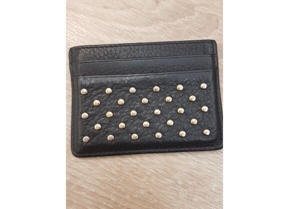 Image Portefeuille BURBERRY Cuir Noir