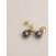 Image Boucles d'oreilles Or jaune Perle Diamant