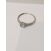 Image Bague Or blanc Oxyde de zirconium Sans