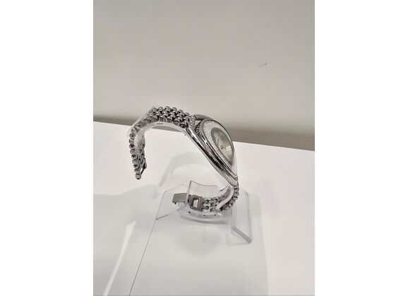 Image Montre Femme SWAROVSKI Montre femme swarovski crystalline oval cadran bleu 5263904 Acier Argent 35,5 mm