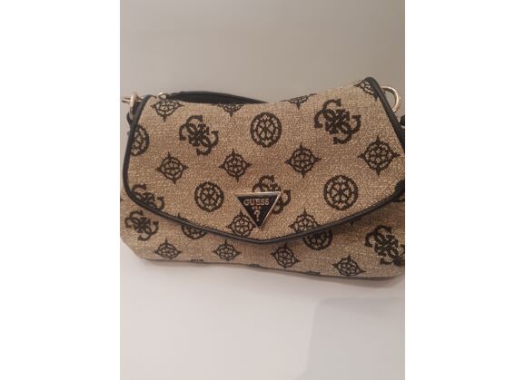 Image Sac à main GUESS Porté main Tissu Noir