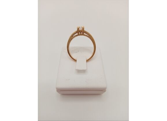 Image Bague Or jaune Diamant Diamant