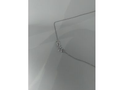 Image Collier Or blanc