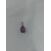 Image Pendentif Or jaune Pierre violette