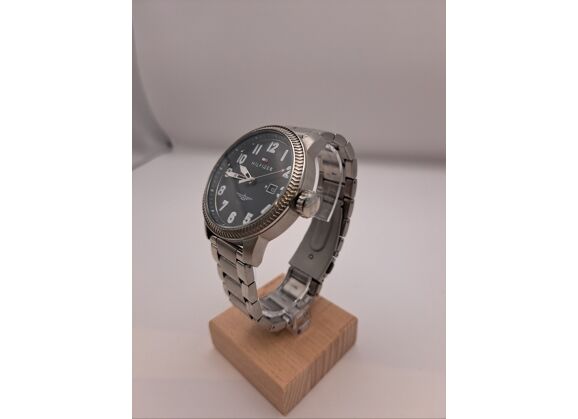Image Montre Unisexe TOMMY HILFIGER Tommy hilfiger jaspe Acier Argent 45 mm